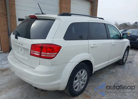 2017 Dodge Journey Se from USA, damaged, VIN 3C4PDCAB8HT691720